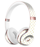 The Golden Micro Dot Pattern Full-Body Skin Kit for the Beats by Dre Solo 3 Wireless Headphones