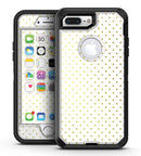 The Golden Micro Dot Pattern - iPhone 7 Plus/8 Plus OtterBox Case & Skin Kits