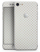 The Golden Micro Dot Pattern - Skin-kit for the iPhone 8 or 8 Plus