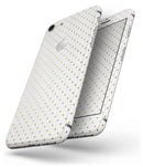 The Golden Micro Dot Pattern - Skin-kit for the iPhone 8 or 8 Plus