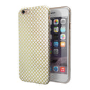 The Golden Micro Morocan Pattern iPhone 6/6s or 6/6s Plus 2-Piece Hybrid INK-Fuzed Case