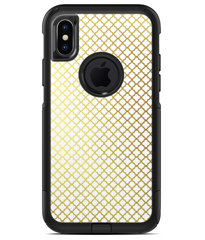 The Golden Micro Morocan Pattern 2 - iPhone X OtterBox Case & Skin Kits