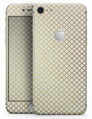 The Golden Micro Morocan Pattern - Skin-kit for the iPhone 8 or 8 Plus