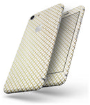 The Golden Micro Morocan Pattern - Skin-kit for the iPhone 8 or 8 Plus