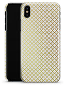 The Golden Micro Morocan Pattern - iPhone X Clipit Case