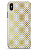 The Golden Micro Morocan Pattern - iPhone X Clipit Case
