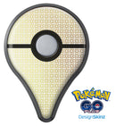The Golden Modern Geometric Pattern  Pokémon GO Plus Vinyl Protective Decal Skin Kit