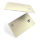 The Golden Modern Geometric Pattern  - Premium Protective Decal Skin-Kit for the Apple Credit Card