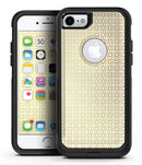 The Golden Modern Geometric Pattern  - iPhone 7 or 7 Plus Commuter Case Skin Kit