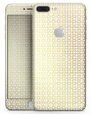 The Golden Modern Geometric Pattern  - Skin-kit for the iPhone 8 or 8 Plus