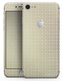 The Golden Modern Geometric Pattern  - Skin-kit for the iPhone 8 or 8 Plus