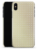 The Golden Modern Geometric Pattern  - iPhone X Clipit Case