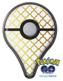 The Golden Morocan Pattern Pokémon GO Plus Vinyl Protective Decal Skin Kit