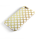 The Golden Morocan Pattern iPhone 6/6s or 6/6s Plus 2-Piece Hybrid INK-Fuzed Case