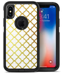 The Golden Morocan Pattern 2 - iPhone X OtterBox Case & Skin Kits