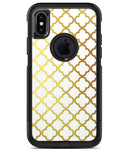 The Golden Morocan Pattern 2 - iPhone X OtterBox Case & Skin Kits