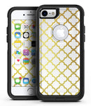 The Golden Morocan Pattern - iPhone 7 or 8 OtterBox Case & Skin Kits