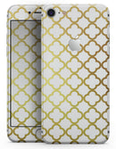 The Golden Morocan Pattern - Skin-kit for the iPhone 8 or 8 Plus