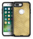 The Golden Surface with White Chevron - iPhone 7 Plus/8 Plus OtterBox Case & Skin Kits