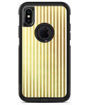 The Golden Vertical Stripes 2 - iPhone X OtterBox Case & Skin Kits