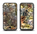 The Golden and Yellow Mercury Apple iPhone 6/6s LifeProof Fre Case Skin Set