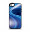 The Gradient Waves of Blue Apple iPhone 5-5s Otterbox Symmetry Case Skin Set