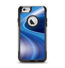 The Gradient Waves of Blue Apple iPhone 6 Otterbox Commuter Case Skin Set