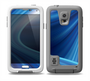 The Gradient Waves of Blue Skin for the Samsung Galaxy S5 frē LifeProof Case