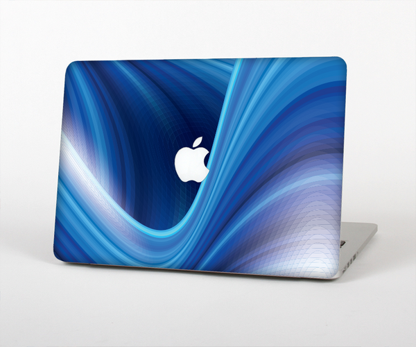 The Gradient Waves of Blue Skin for the Apple MacBook Pro Retina 15"