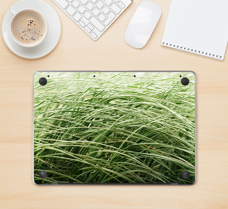 The Grassy Field Skin Kit for the 12" Apple MacBook (A1534)