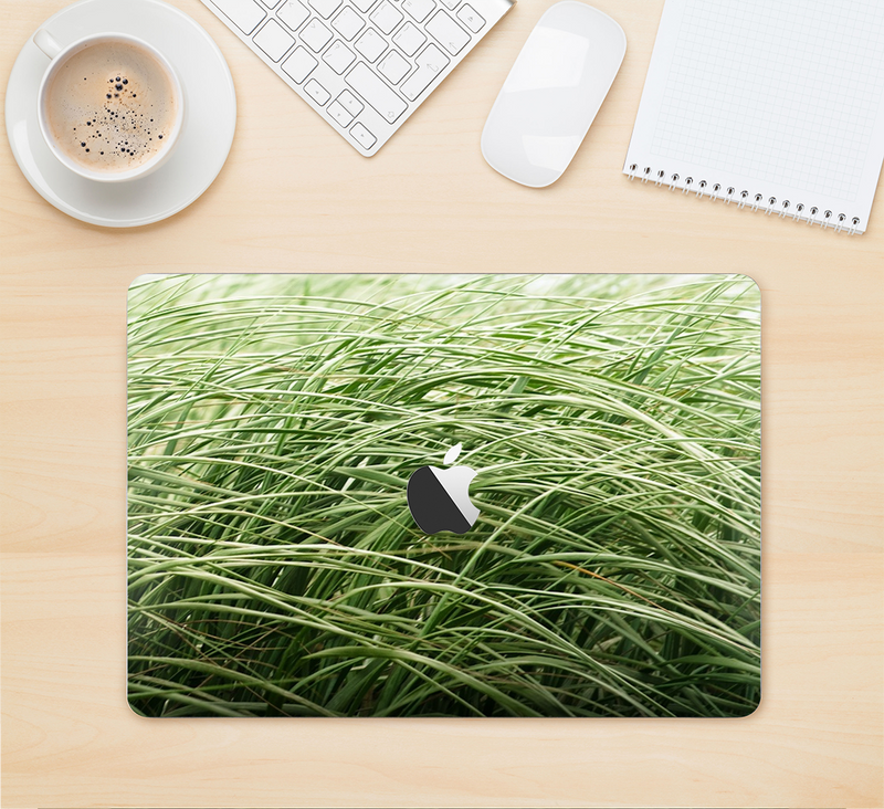 The Grassy Field Skin Kit for the 12" Apple MacBook (A1534)