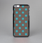 The Gray & Blue Polka Dot Skin-Sert Case for the Apple iPhone 6 Plus