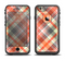 The Gray & Bright Orange Plaid Layered Pattern V5 Apple iPhone 6 LifeProof Fre Case Skin Set