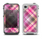 The Gray & Bright Pink Plaid Layered Pattern V5 Apple iPhone 4-4s LifeProof Fre Case Skin Set