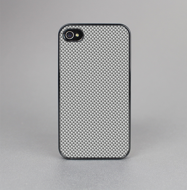 The Gray Carbon FIber Pattern Skin-Sert for the Apple iPhone 4-4s Skin-Sert Case