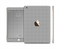 The Gray Carbon FIber Pattern Full Body Skin Set for the Apple iPad Mini 3