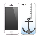 The Gray Chained Anchor Skin for the Apple iPhone 5s