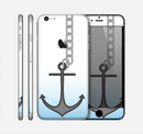 The Gray Chained Anchor Skin for the Apple iPhone 6 Plus