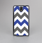 The Gray & Navy Blue Chevron Skin-Sert Case for the Samsung Galaxy Note 3
