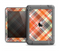 The Gray & Orange Plaid Layered Pattern V5 Apple iPad Air LifeProof Fre Case Skin Set