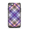 The Gray & Purple Plaid Layered Pattern V5 Apple iPhone 6 Otterbox Symmetry Case Skin Set