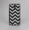The Gray Toned Layered CHevron Pattern Skin-Sert Case for the Samsung Galaxy Note 3
