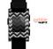 The Gray Toned Layered CHevron Pattern Skin for the Pebble SmartWatch