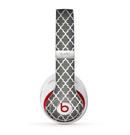 The Gray Toned Layered Chevron Pattern Skin for the Beats by Dre Studio (2013+ Version) Headphones