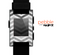 The Gray Toned Wide Vintage Chevron Pattern Skin for the Pebble SmartWatch