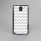The Gray & White Chevron Pattern Skin-Sert Case for the Samsung Galaxy Note 3