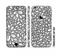 The Gray & White Floral Sprout Sectioned Skin Series for the Apple iPhone 6 Plus