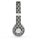 The Gray & White Seamless Morocan Pattern Skin for the Beats by Dre Solo 2 Headphones