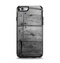 The Gray Worn Wooden Planks Apple iPhone 6 Otterbox Symmetry Case Skin Set