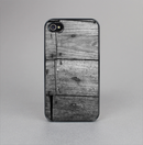 The Gray Worn Wooden Planks Skin-Sert for the Apple iPhone 4-4s Skin-Sert Case